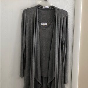 Calvin Klein 2 piece sweater set